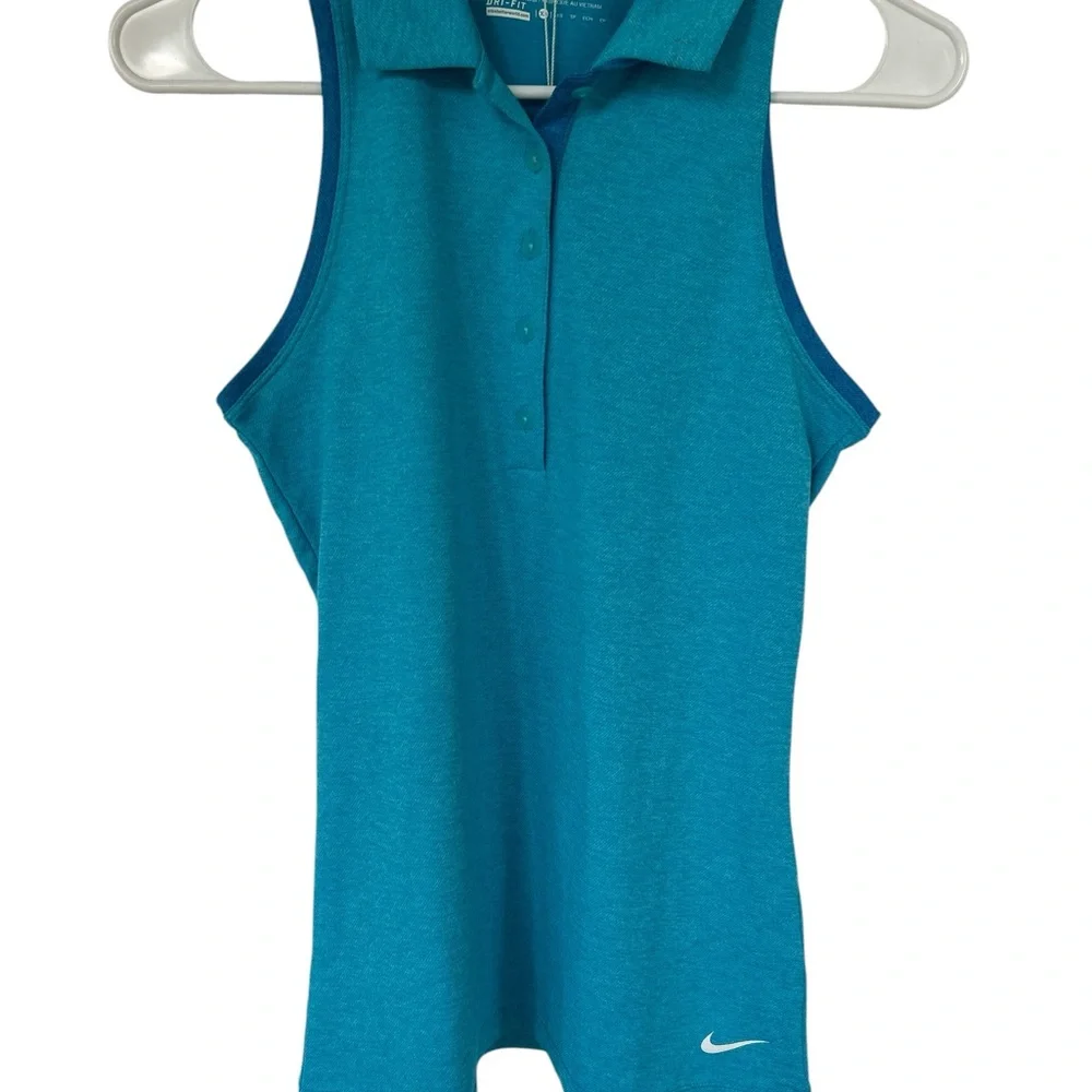 Nike Dri-FIT Victory Sleeveless Golf Polo in size XS